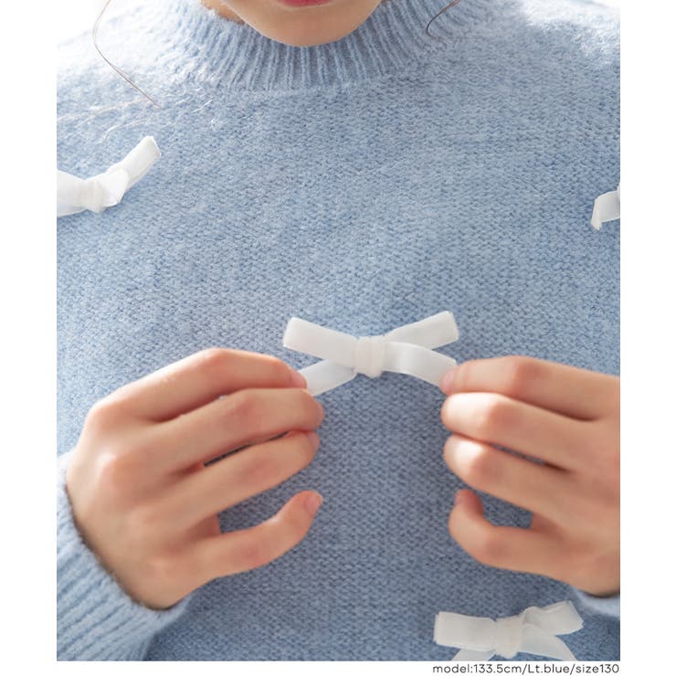 リボンニットトップス | coca | 詳細画像11 