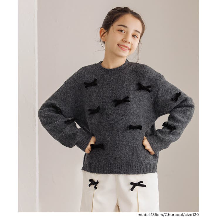 リボンニットトップス | coca | 詳細画像6 