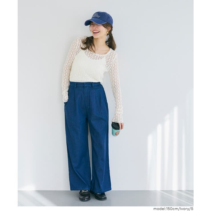 ストレッチチュールレーストップス | coca | 詳細画像11 