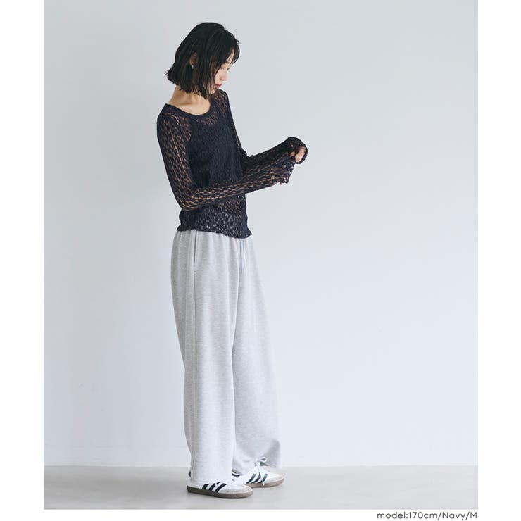 ストレッチチュールレーストップス | coca | 詳細画像8 