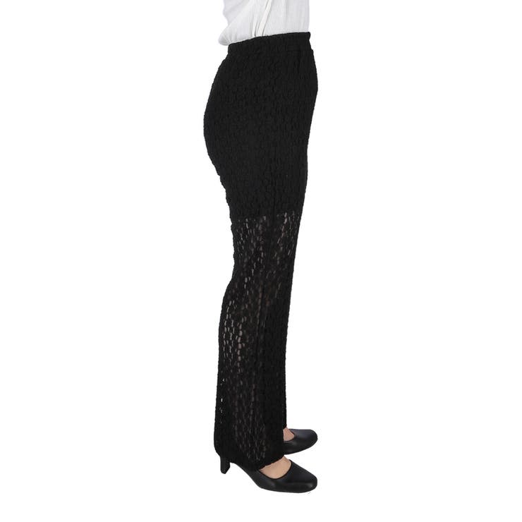 ストレッチチュールレース フレアパンツ レディース | coca | 詳細画像5 