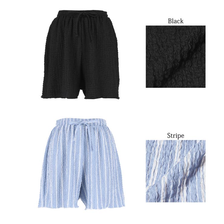 クロスシャーリングショートパンツ レディース | coca | 詳細画像19 