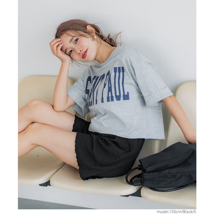 クロスシャーリングショートパンツ レディース | coca | 詳細画像10 