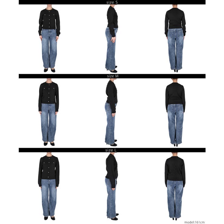 ゴールドボタンニットプルオーバー レディース | coca | 詳細画像19 