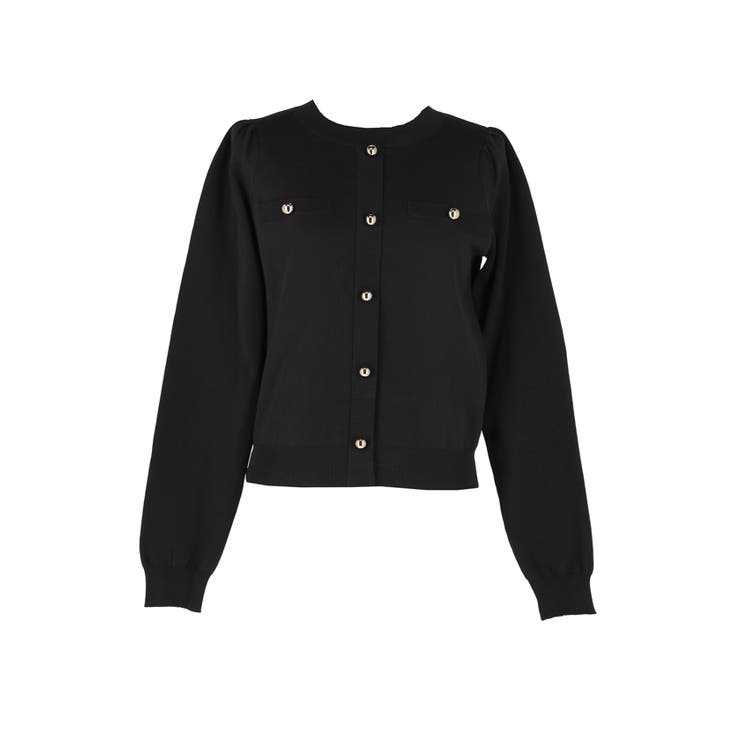 ゴールドボタンニットプルオーバー レディース | coca | 詳細画像3 