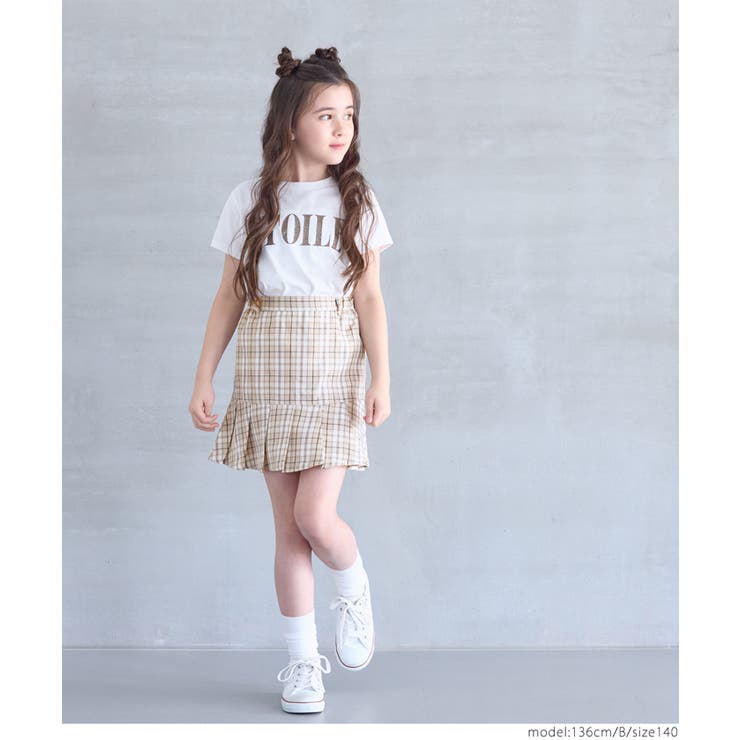 プリーツ切替スカート キッズ | coca | 詳細画像13 