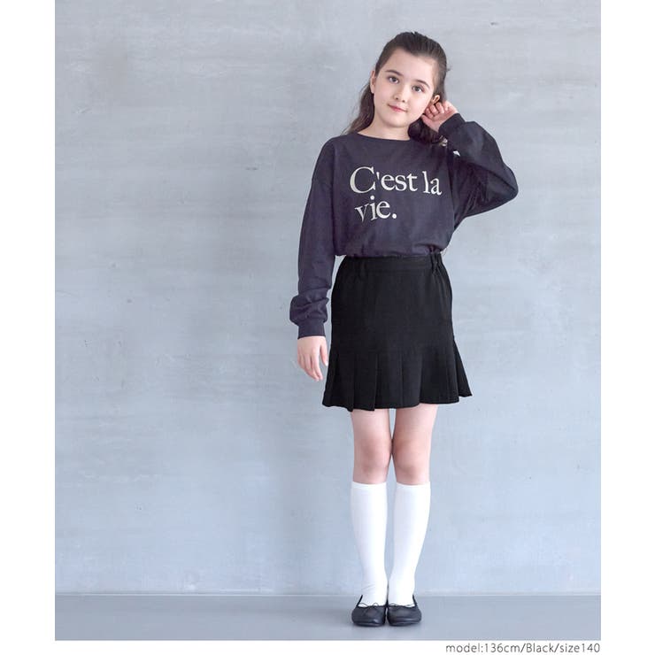 プリーツ切替スカート キッズ | coca | 詳細画像5 