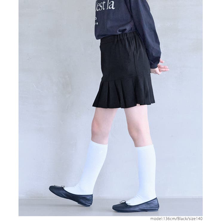 プリーツ切替スカート キッズ | coca | 詳細画像6 