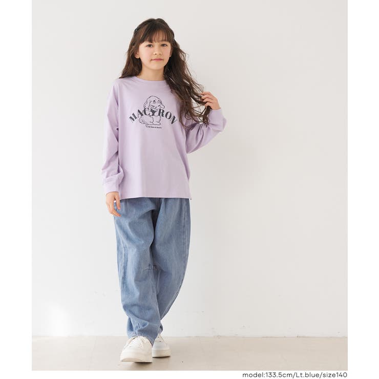 ケミカル加工デニムカーブパンツ | coca | 詳細画像9 