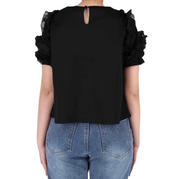 袖フリル半袖トップス レディース | coca | 詳細画像6 