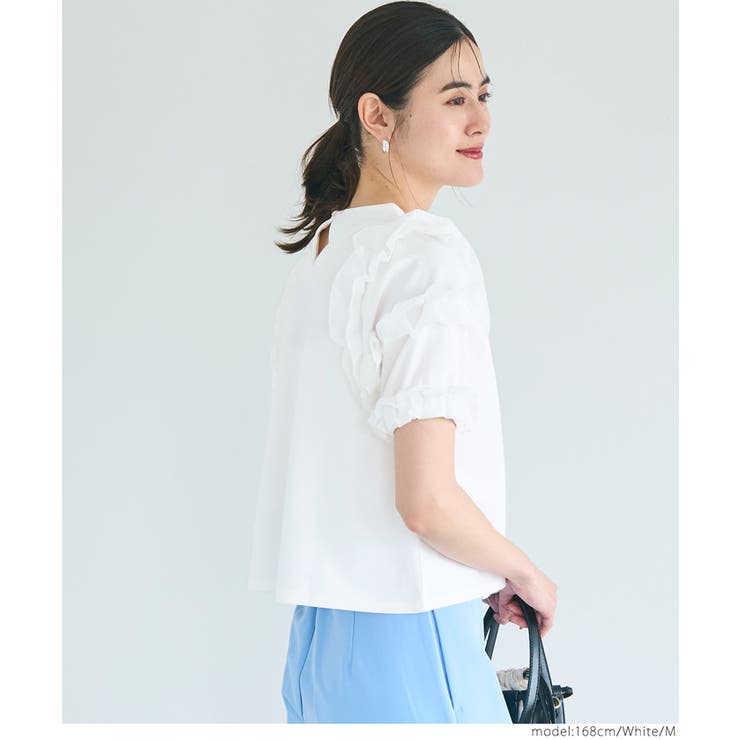袖フリル半袖トップス レディース | coca | 詳細画像10 
