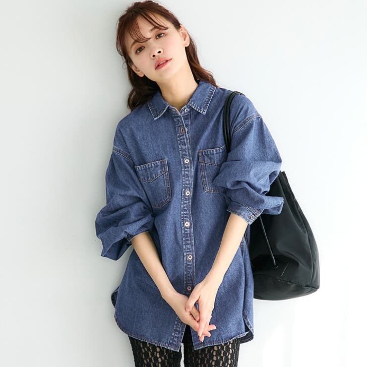 特別オファー デニムビッグシャツ レディース[品番：PA000016877]｜coca（コカ 化粧下地