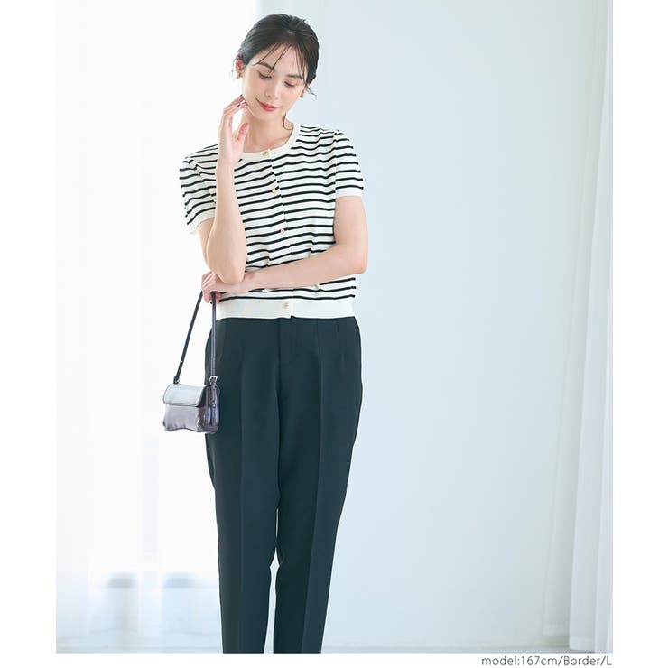 金ボタンニットトップス | coca | 詳細画像19 