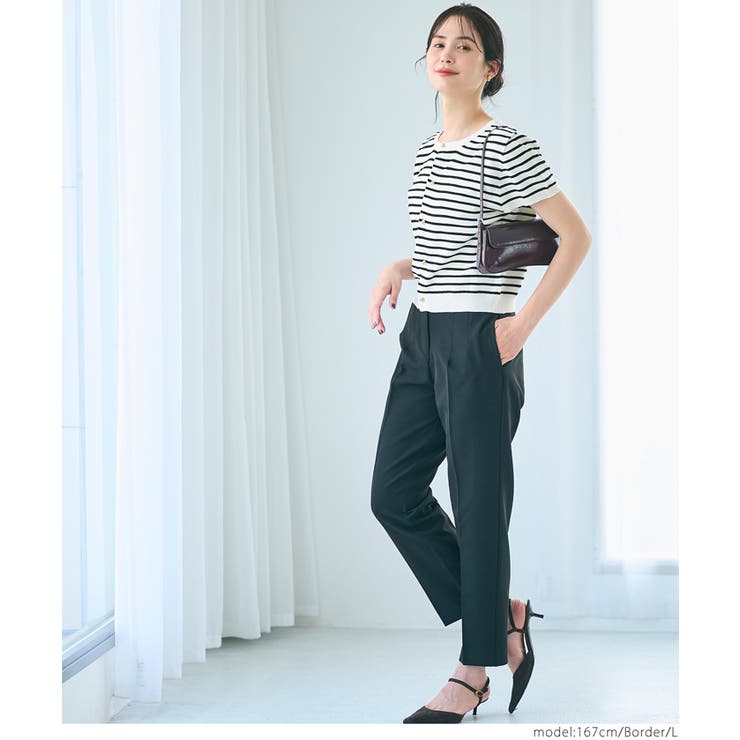 金ボタンニットトップス | coca | 詳細画像20 