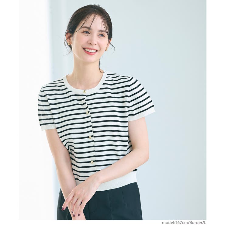 金ボタンニットトップス | coca | 詳細画像21 