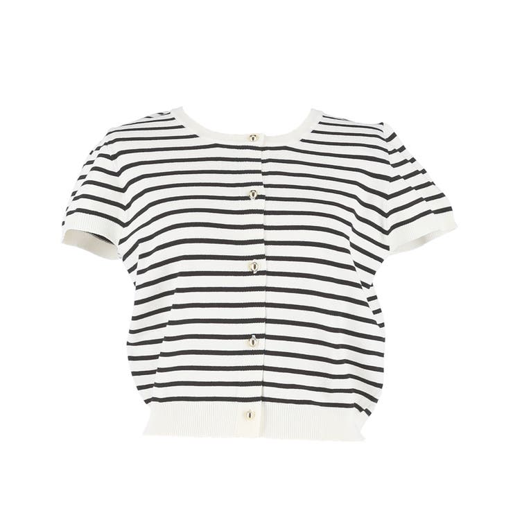 金ボタンニットトップス | coca | 詳細画像5 