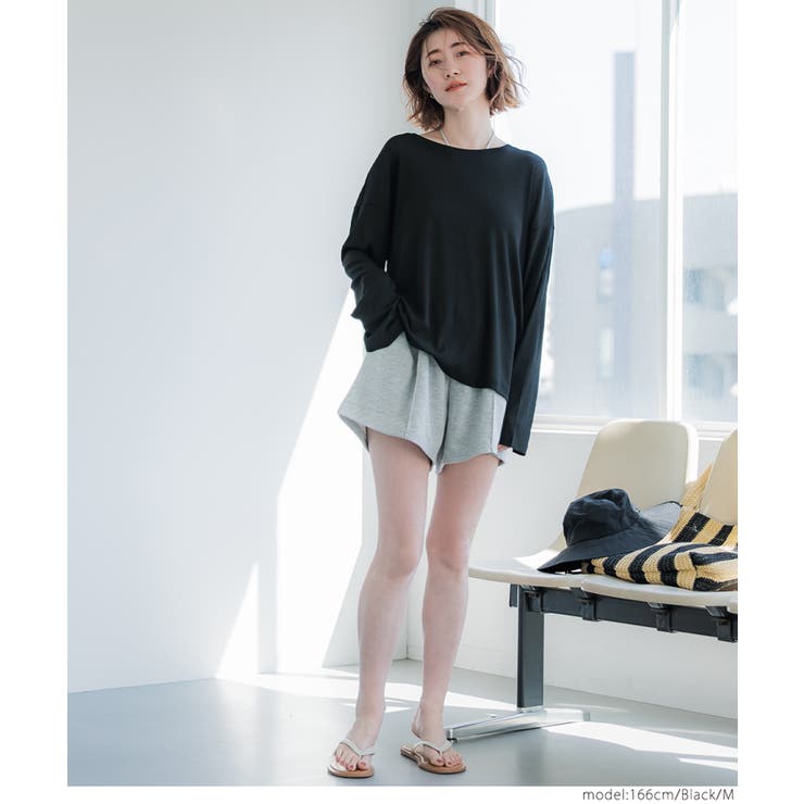 シアージョーゼットオーバーTシャツ レディース[品番