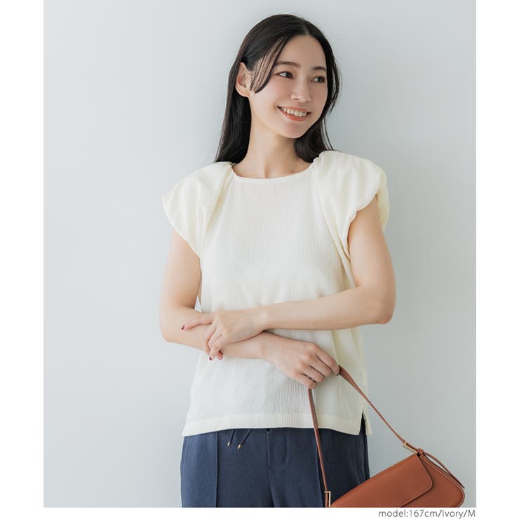 〈26ss新色登場〉パフスリーブブラウス | coca | 詳細画像21 