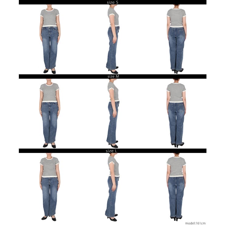 【WEB限定値下げ】ボーダーコンパクトニットトップス | coca | 詳細画像19 