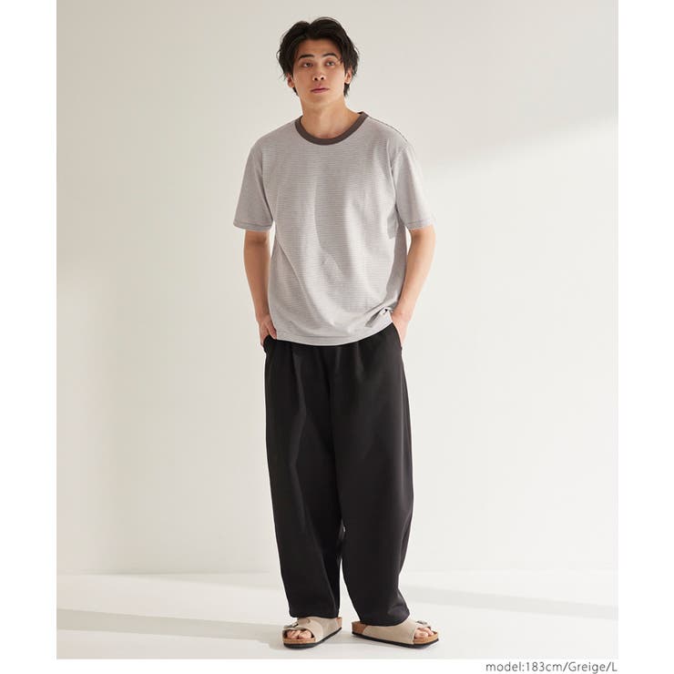 クールマックスボーダーニットTシャツ AF910EL - ラコステ