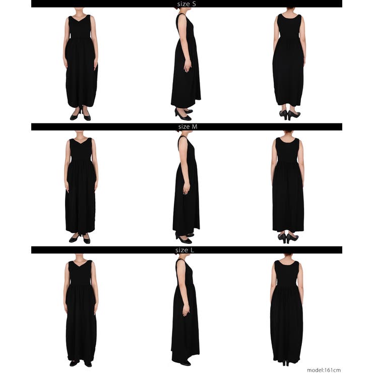 Vネックニットドレス | coca | 詳細画像19 