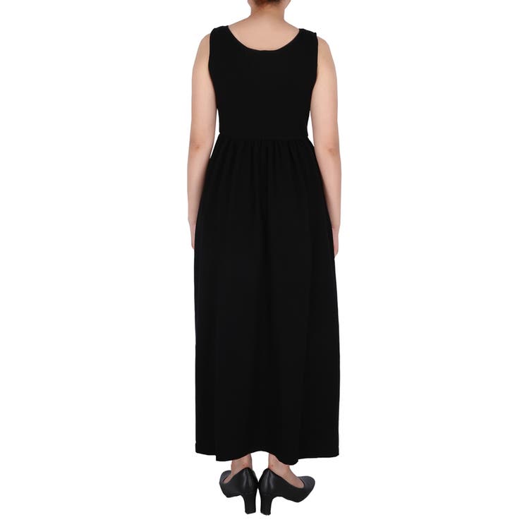 Vネックニットドレス | coca | 詳細画像6 