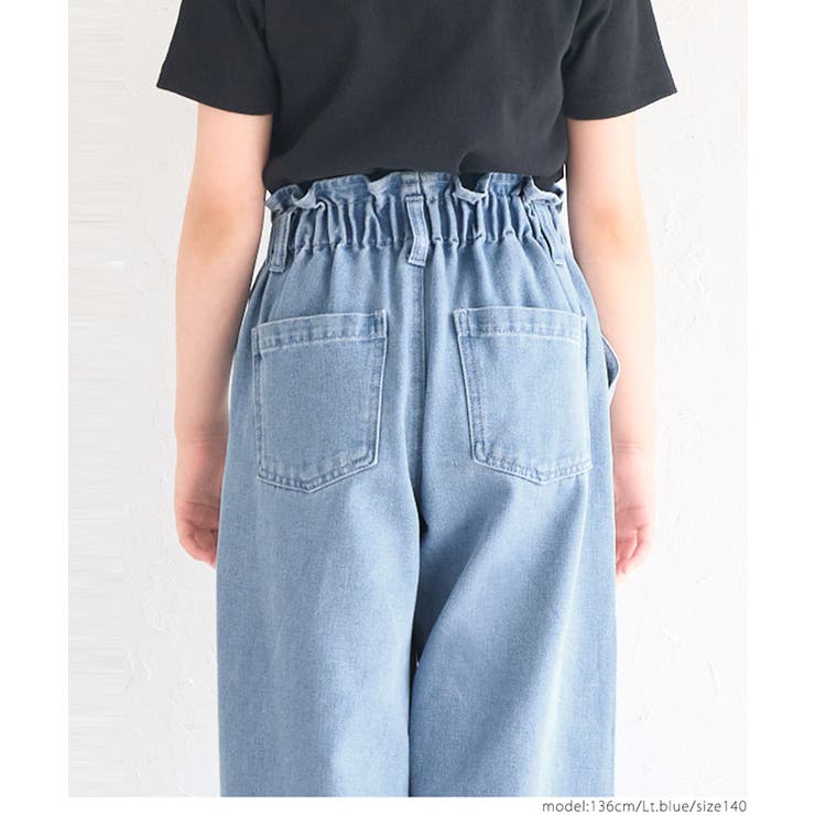 デニムハートボタンパンツ キッズ | coca | 詳細画像5 