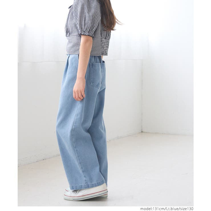 デニムハートボタンパンツ キッズ | coca | 詳細画像7 