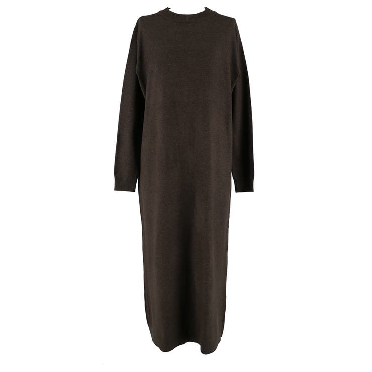 一枚でサマになる、美シルエットのマキシニットワンピース | coca | 詳細画像2 