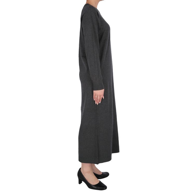 一枚でサマになる、美シルエットのマキシニットワンピース | coca | 詳細画像5 