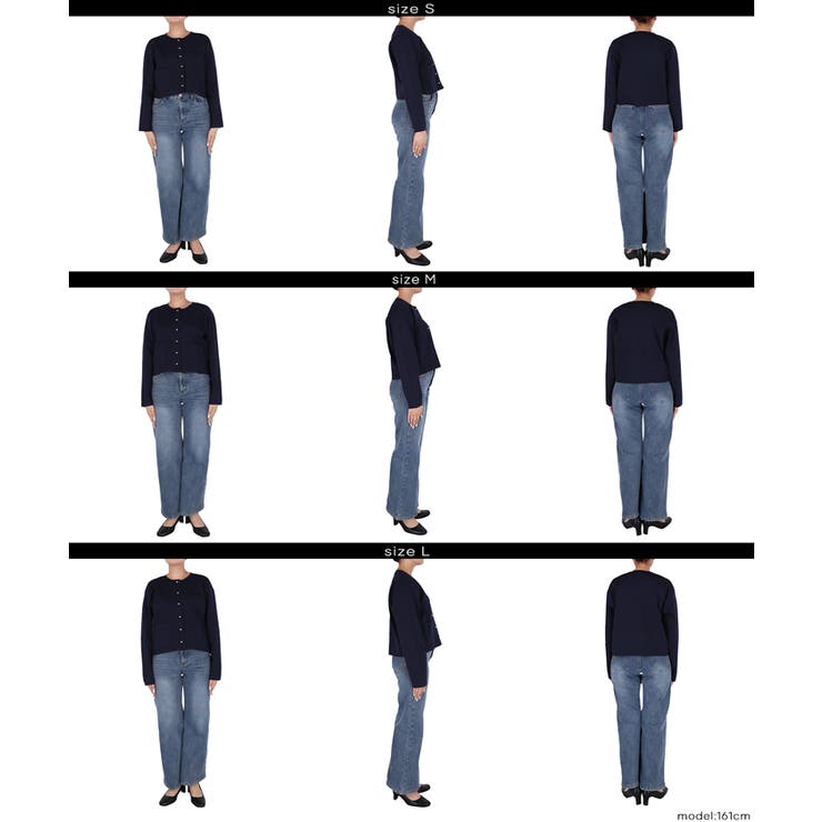 ゴールドボタンクルーネックニットカーディガン | coca | 詳細画像20 