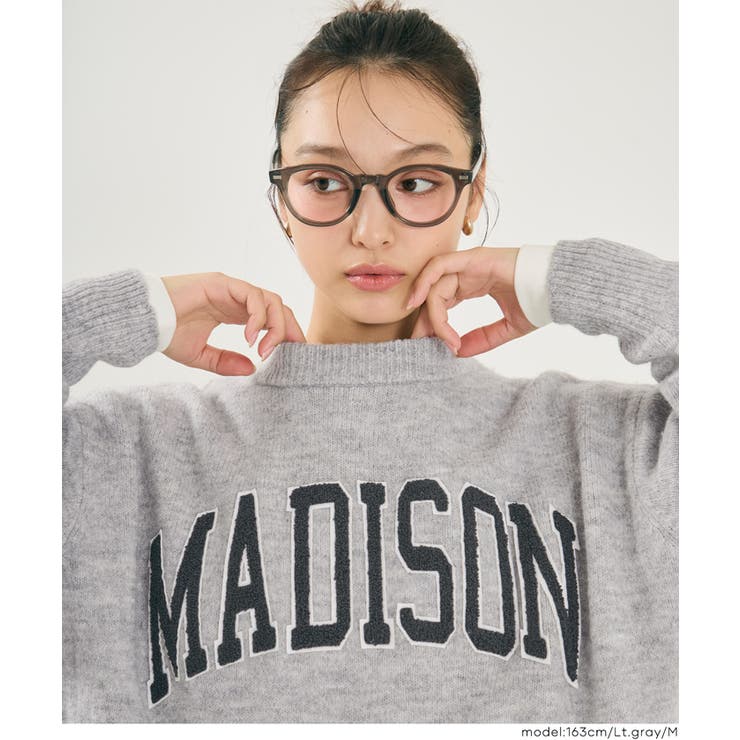 アソートワッペンニットトップス | coca | 詳細画像13 