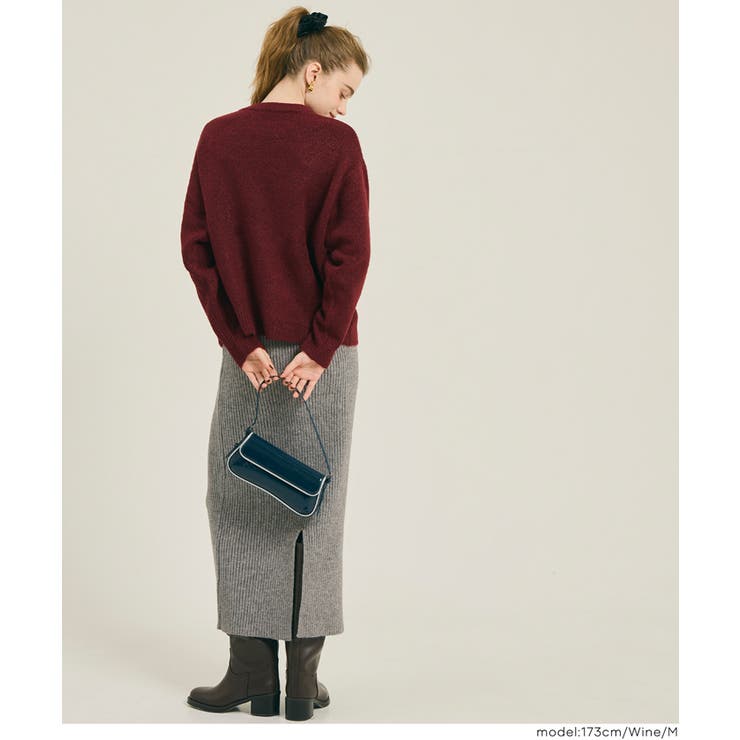 アソートワッペンニットトップス | coca | 詳細画像15 