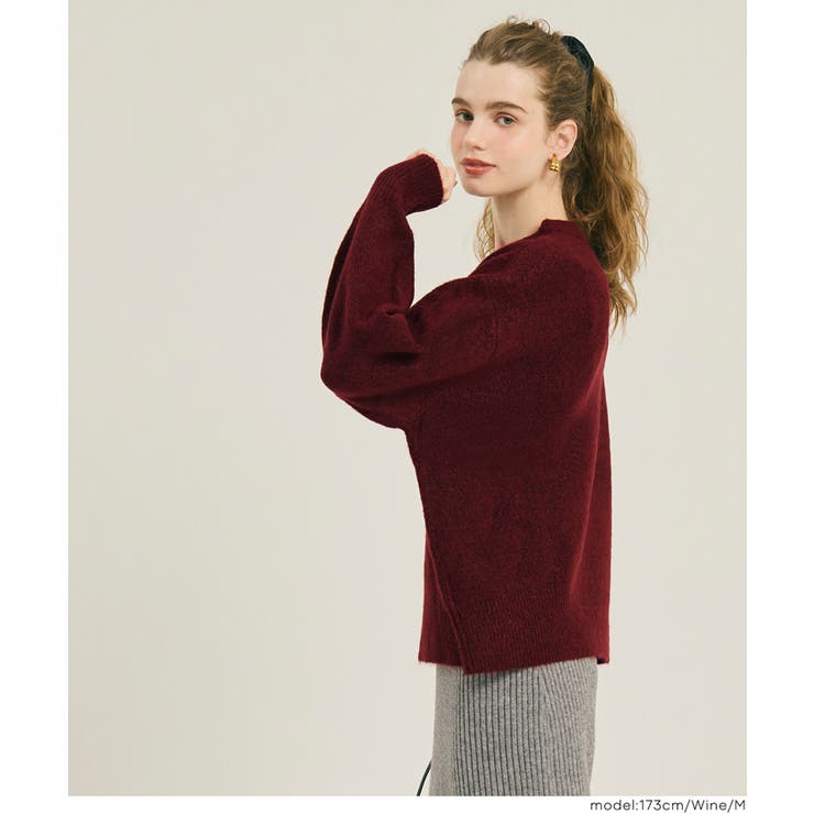 アソートワッペンニットトップス | coca | 詳細画像16 