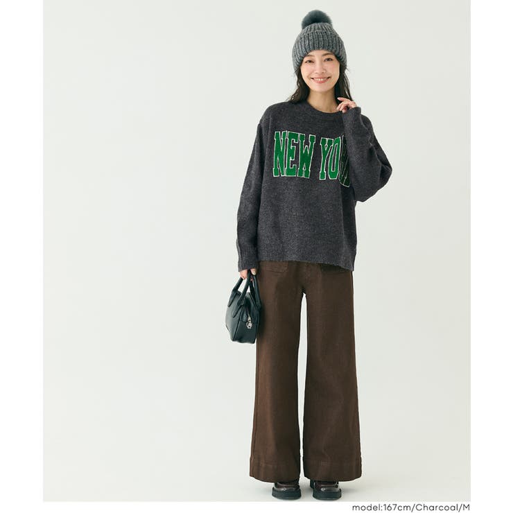 アソートワッペンニットトップス | coca | 詳細画像18 