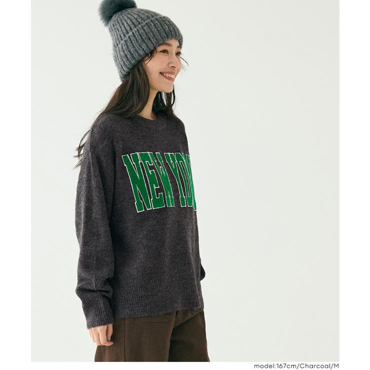 アソートワッペンニットトップス | coca | 詳細画像19 