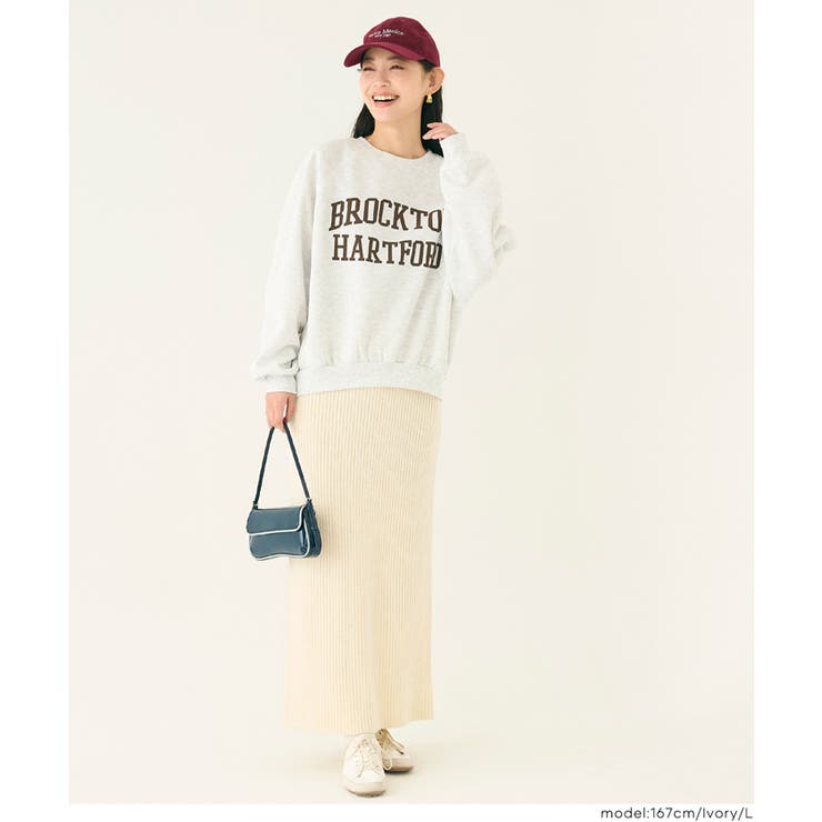 【セットアップ可能】ラメニットIラインスカート | coca | 詳細画像11 