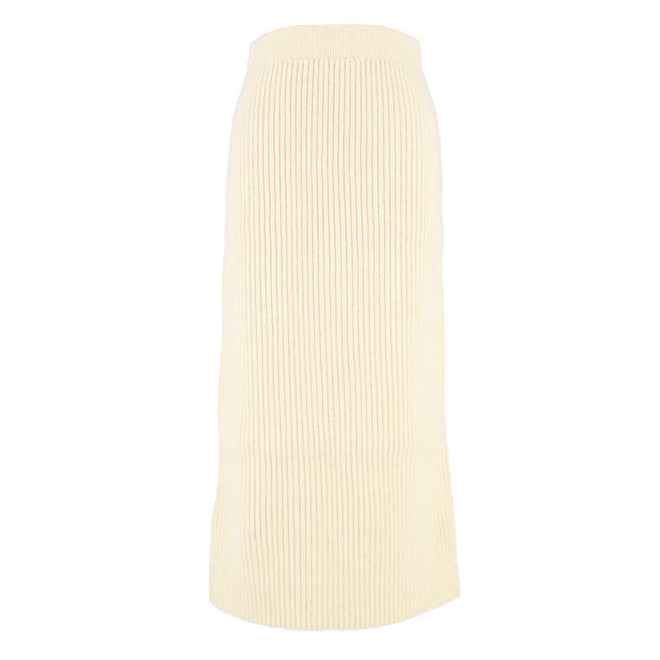 【セットアップ可能】ラメニットIラインスカート | coca | 詳細画像2 