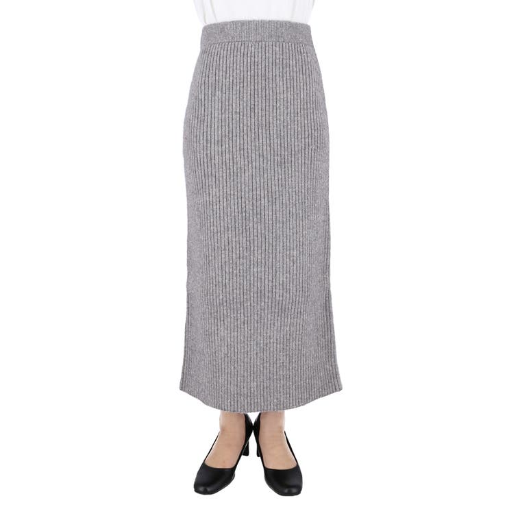 【セットアップ可能】ラメニットIラインスカート | coca | 詳細画像4 