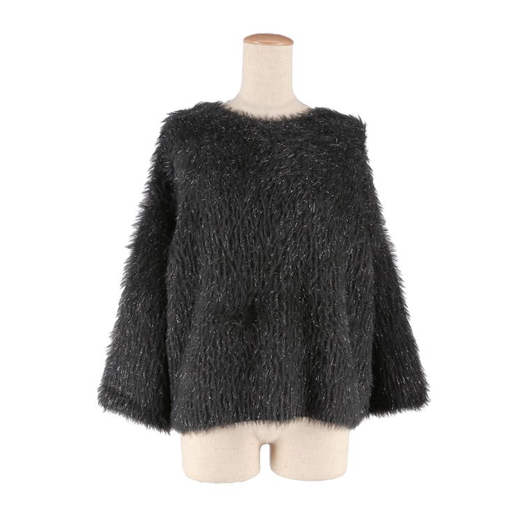 ふんわりラメシャギーニットトップス レディース | coca | 詳細画像3 