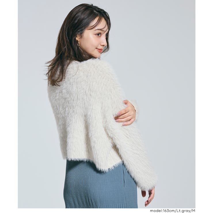 着こなし自在！リボンが可愛い2wayニットカーディガン | coca | 詳細画像5 