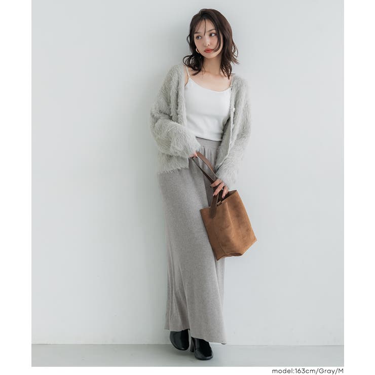 とろみリブニットスカート | coca | 詳細画像11 