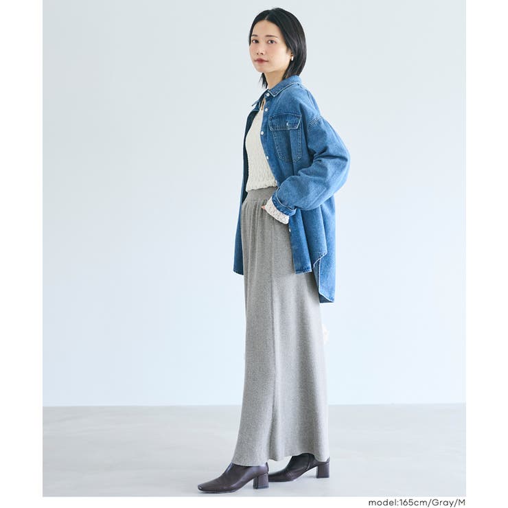 とろみリブニットスカート | coca | 詳細画像13 