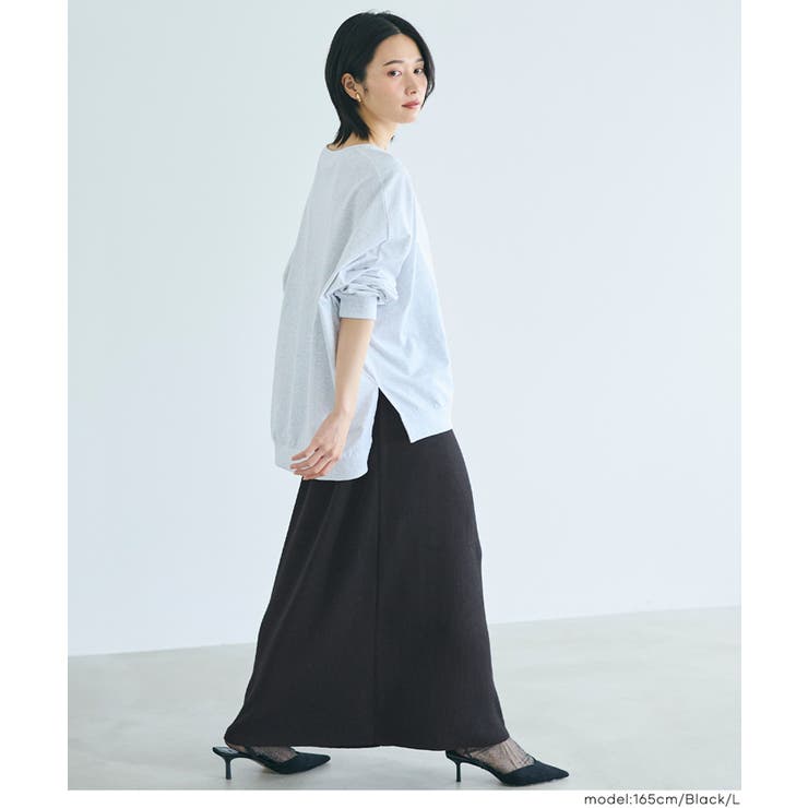 とろみリブニットスカート | coca | 詳細画像16 