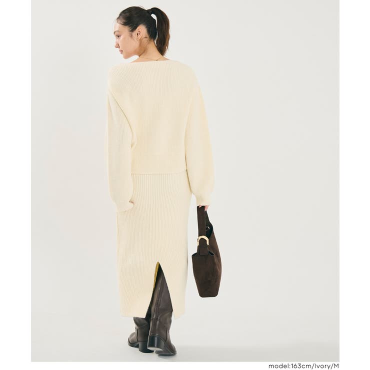 【セットアップ可能】ラメニットトップス | coca | 詳細画像9 