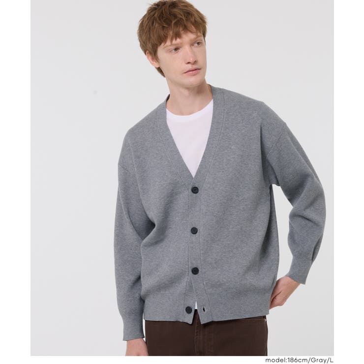 PBTハイゲージニットカーディガン メンズ | coca | 詳細画像13 