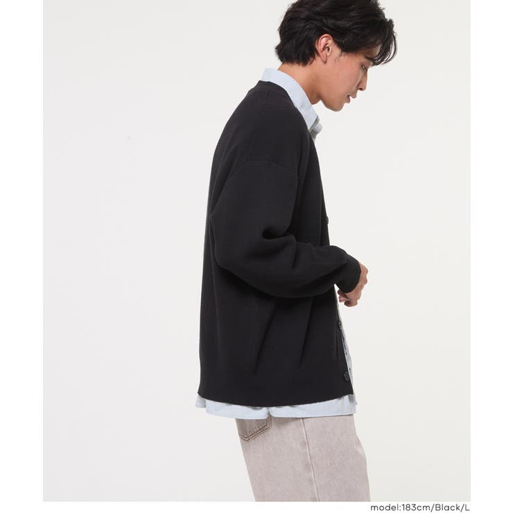 PBTハイゲージニットカーディガン メンズ | coca | 詳細画像5 