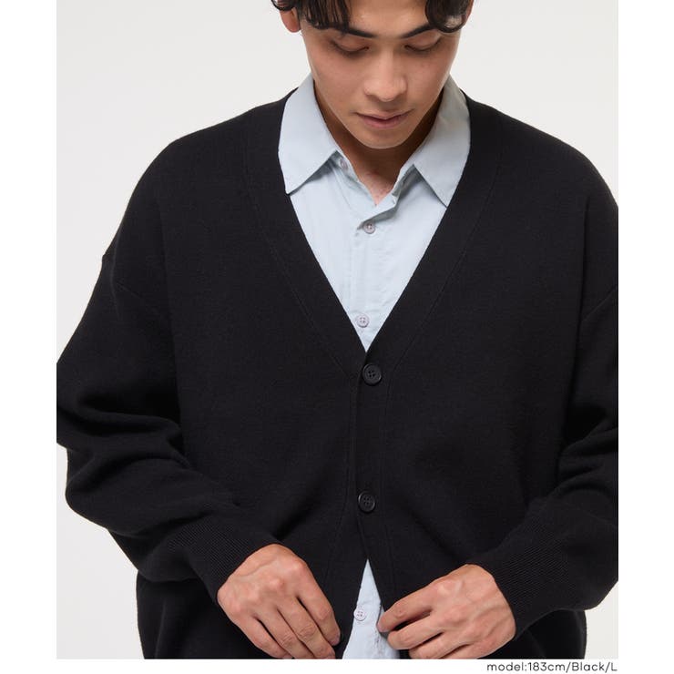PBTハイゲージニットカーディガン メンズ | coca | 詳細画像6 