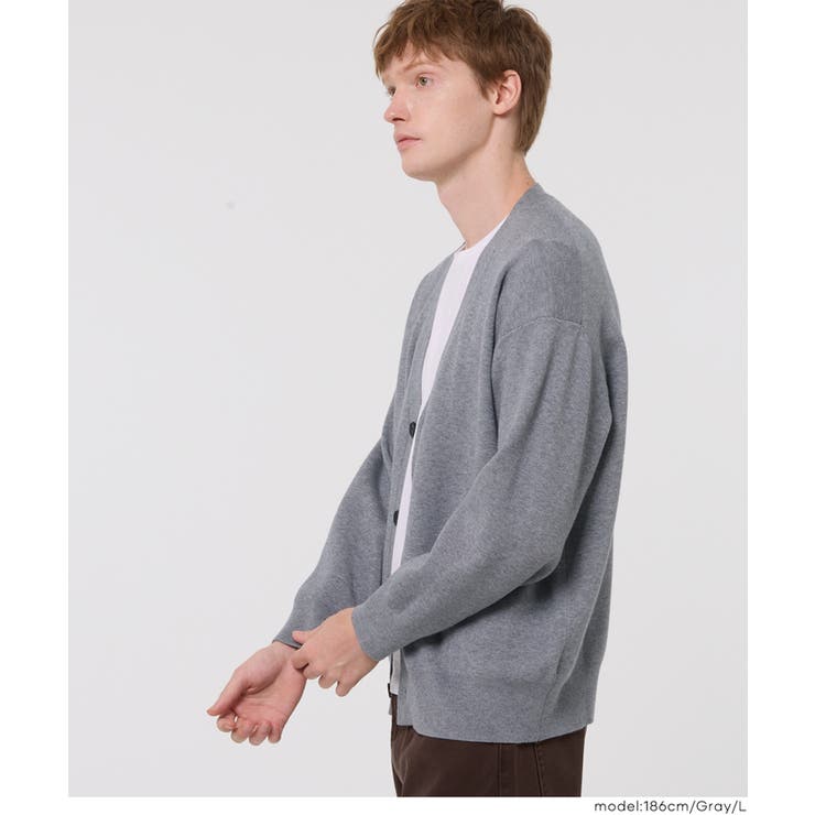 PBTハイゲージニットカーディガン メンズ | coca | 詳細画像10 