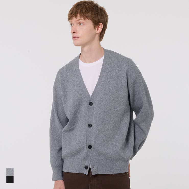 PBTハイゲージニットカーディガン メンズ | coca | 詳細画像1 